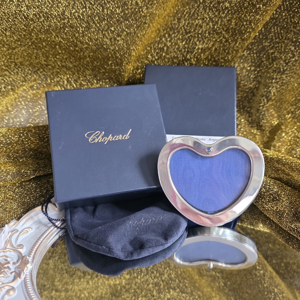 Chopard Rare Vintage Sterling Silver Photo Frame